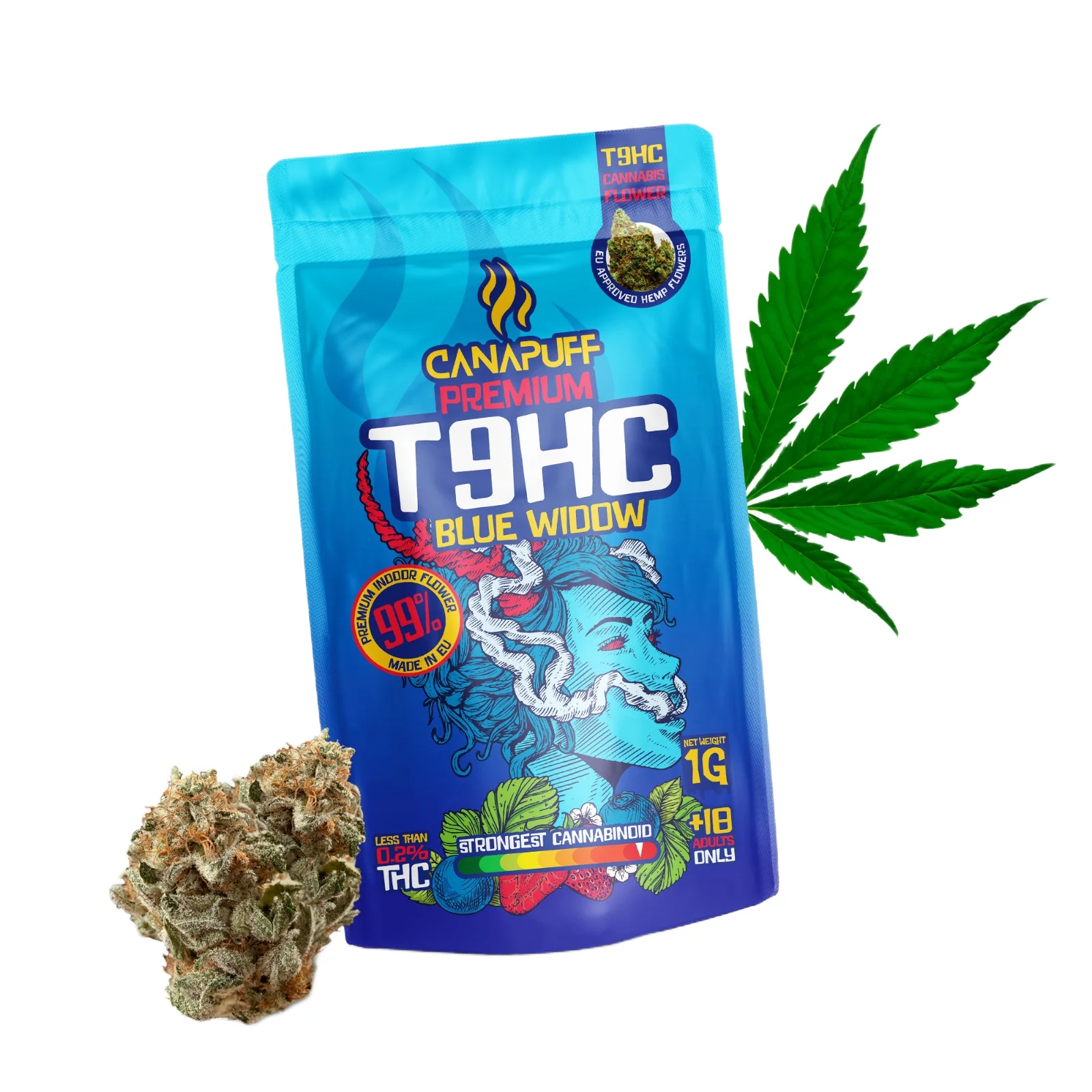 Flores T9HC Blue Widow 99%